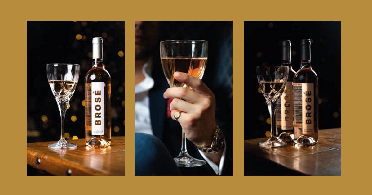 3 Images of Brosé wine